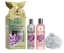 Подаръчен комплект Божур и Ревен Bronnley Pink Peony & Rhubarb Bath Time Indulgence Gift Set