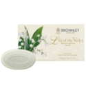 Луксозни сапуни кутия Момина сълза 3х100g Bronnley Lily Of The Valley Triple Milled Soap Collection