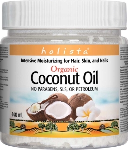 Кокосово масло органик 440 ml Holista Organic Coconut Oil