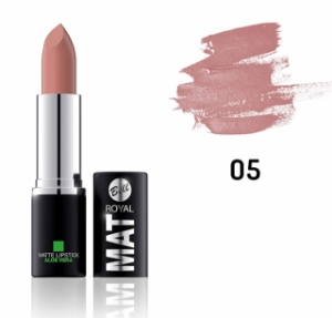 Матиращо червило с алое вера  4g Bell Royal MAT Lipstick 05 Nude