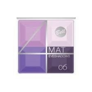 Многоцветни сенки за очи мат 4.8g Bell 4 Mat Eyeshadows 06