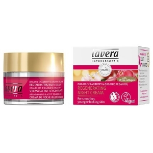 LAVERA БИО НОЩЕН КРЕМ ПРОТИВ БРЪЧКИ С БОРОВИНКИ 50 ml Organic Cranberry Regenerating Night Cream For mature skin