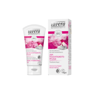 LAVERA  БИО УЛТРА ХИДРАТИРАЩ КРЕМ с дива роза  50 ml  Organic Wild Rose Ultra Hydrating Face Cream  For dry skin