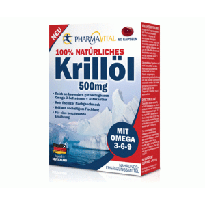 Крил ойл 500 mg 60 капс. Pharmavital Krill oil