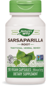 САРСАПАРИЛА КОРЕН 425 mg 100 kaпс. Nature's Way Sarsaparilla Root