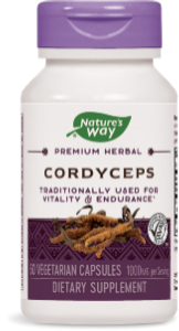 Кордицепс 500 mg 60 капс. Nature's Way Cordyceps