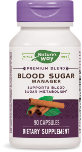 Kонтрол на кръвната захар 90 капс.  Nature's Way Blood Sugar Manager