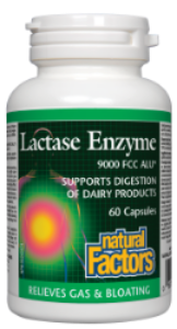 Лактаза ензим 250 mg 60 капс. Natural Factors Lactase Enzyme