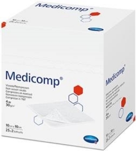 МЕДИКОМП КОМПРЕС НЕСТЕРИЛЕН 5СМ/5СМ Х100 Medicomp® 