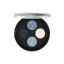 БИО МИНЕРАЛНИ СЕНКИ 4 x 0.8g LAVERA  BEAUTIFUL MINERAL EYESHADOW QUATTRO BLUE PLATINUM 07