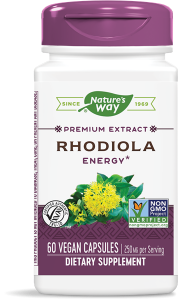 Златен корен  250 mg 60 вег.капс. Nature's Way Rhodiola Rosea
