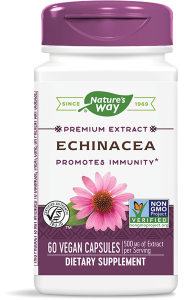 Ехинацея ангустифолия 440 mg 60 вег.капс. Nature's Way Echinacea Angustifolia 