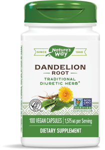 Глухарче корен 525 mg 100 капс. Nature's Way Dandelion Root
