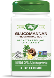 Глюкоманан  Картофена палма корен 665 mg 100 капс. Nature's Way Glucomannan from Konjac Root