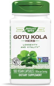 Готу Кола билка 475 mg 100 капс. Nature's Way Gotu Kola Herb