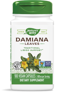 Дамиана лист 400 mg 100 капс. Nature's Way  Damiana Leaves