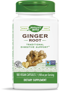 Джинджифил корен 550 mg 100 капс. Nature's Way Ginger Root