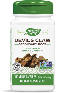 Дяволски нокът корен 480 mg  100 капс. Nature's Way Devil’s Claw Root