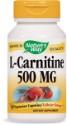 Л карнитин 500 mg  60 капс. Nature's Way L Carnitine