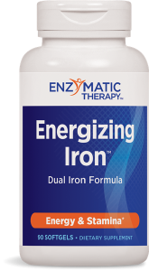 Естествен продукт желязо и витамин B12 90 софтгел капс. Energizing Iron™