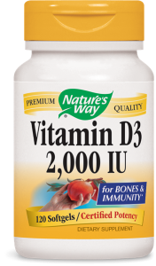 Витамин  D3 2000 IU 120 капс. Nature's Way Vitamin D3