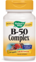 Витамин В 50 комплекс 60 капс. Nature's Way Vitamin B 50 Complex  