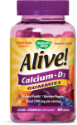 Алайв Калций+Витамин D3 60 желирани табл. Alive! Calcium Gummies 