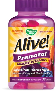 Алайв Prenatal Мултивитамини за бременни 75 желирани табл. Alive Premium Prenatal Gummies