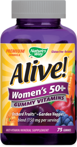 Алайв Мултивитамини за Жени 50+ 75 желирани табл. Alive! Women’s 50+ Gummy Multi