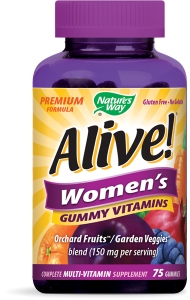 Алайв Мултивитамини за Жени 75 желирани табл. Alive! Women’s Gummy Multi
