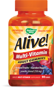 Алайв Мултивитмини за възрастни 90 желирани табл. Alive Adult Multi Gummies