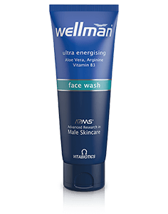 Гел за измиване на лице 125 ml Wellman face wash