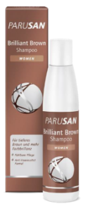 ПАРУСАН ШАМПОАН  за естествена  или боядисана кестенява коса 200 ml PARUSAN BRILLIANT BROWN SHAMPOO