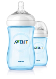 Бутилка за бебе биберон за новородени 0 м+ 125 ml синьо  Philips Avent  Classic+ Baby Bottle 