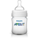 Бутилка за бебе биберон за новородени 0 м+ 125 ml + биберон Philips Avent Classic+ Baby Bottle
