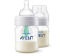 Бутилка за бебе анти колик биберон за новородени 0 м+ 125 ml Philips Avent Bottle with AirFree Vent