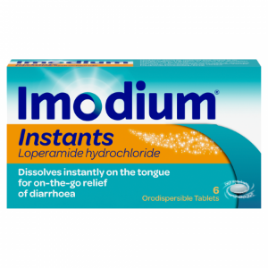 Имодиум инстант 2 mg табл. диспергиращи се в устата 	Imodium Instant orodispersible tabl.