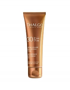 Регенериращ слънцезащитен крем   50 ml Thalgo SPF30 AGE DEFENCE SUN SCREEN CREAM