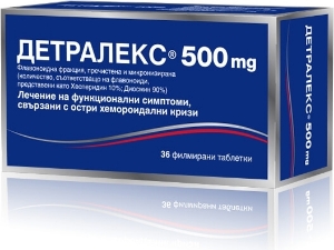 ДЕТРАЛЕКС 500 mg 36 табл. DETRALEX