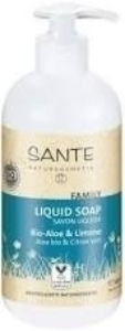 SANTE Био Течен сапун  Алое и Лимон  500 ml Family Liquid Soap Organic Aloe & Lemon