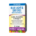 ФОРМУЛА ЗА ОЧИ С ЛУТЕИН ЗЕАКСАНТИН И ОМЕГА 3 30 софтгел капс.  Webber Naturals Blue Light & Dry Eyes Protection Formula