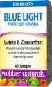 ФОРМУЛА ЗА ОЧИ С ЛУТЕИН И ЗЕАКСАНТИН  40 софтгел капс. Webber Naturals Blue Light Protection Formula Lutein & Zeaxanthin
