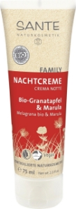 SANTE  Нощен Крем Нар 75 ml  Family Night Cream Organic Pomegranate & Marula