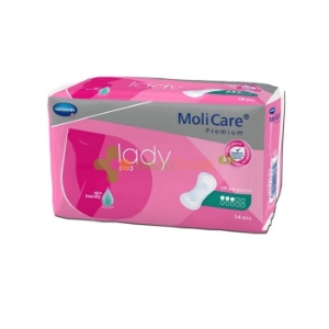 МОЛИКЕЪР ПОДЛОЖКИ ЗА ЖЕНИ МИДИ  3 капки 14 бр. Hartmann MoliCare Midi 490 ml