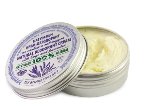 Натурален крем дезодорант 50 ml Natural Deodorant Cream 