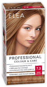 Крем Боя за коса 7/3 Топъл лешник 60 ml Elea Proffesional Colour&Care Warm hazelnut