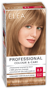 Крем Боя за коса 8/3 Златно рус  60 ml Elea Proffesional Colour&Care Golden blond