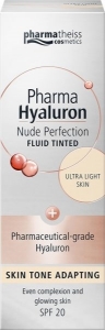 АНТИ ЕЙДЖ ТОНИРАЩ ФЛУИД ЗА МНОГО СВЕТЛА КОЖА С SPF20 50 ml   Pharma Hyaluron Fluid Tinted Ultra Light Skin