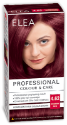 Крем Боя за коса 4/62 Вишнево червен 60 ml Elea Proffesional Colour&Care Cherry red