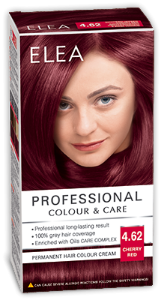 Крем Боя за коса 4/62 Вишнево червен 60 ml Elea Proffesional Colour&Care Cherry red